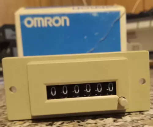 Omron Counters 6-Digit, Electromagnetic, CSK6-YW-US
