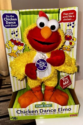 Sesame Street Chicken Dance Elmo New In Box 2001 | eBay