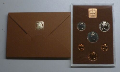 UK Official Royal Mint Proof Coin Year sets 1971 - 1982 Flat Pack type see menu - Picture 9 of 25