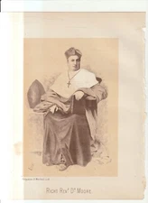 Australian Lithograph  , pbl 1887 ,PORTRAIT , RIGHT REVD. DR MOORE