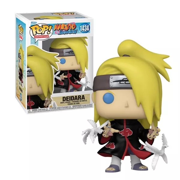 NARUTO DEIDARA AKATSUKI Figure No. 1434 FUNKO POP DISPOSO