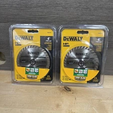 2 Pack DeWALT 4" Turbo Diamond Blade High Performance General Purpose DW4724 New