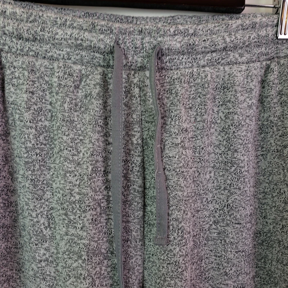 Pantalones de salón Natori para mujer talla XXL 2XL gris claro con cordón de lana Foto 3 de 4