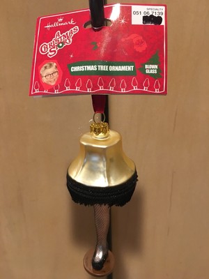 Hallmark &quot;A Christmas Story&quot; Leg Lamp Christmas Ornament, New With Tags