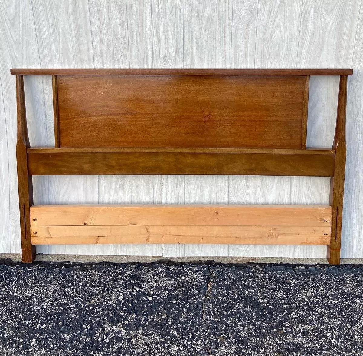 Vintage MCM Headboard by Bassett Furniture eBay