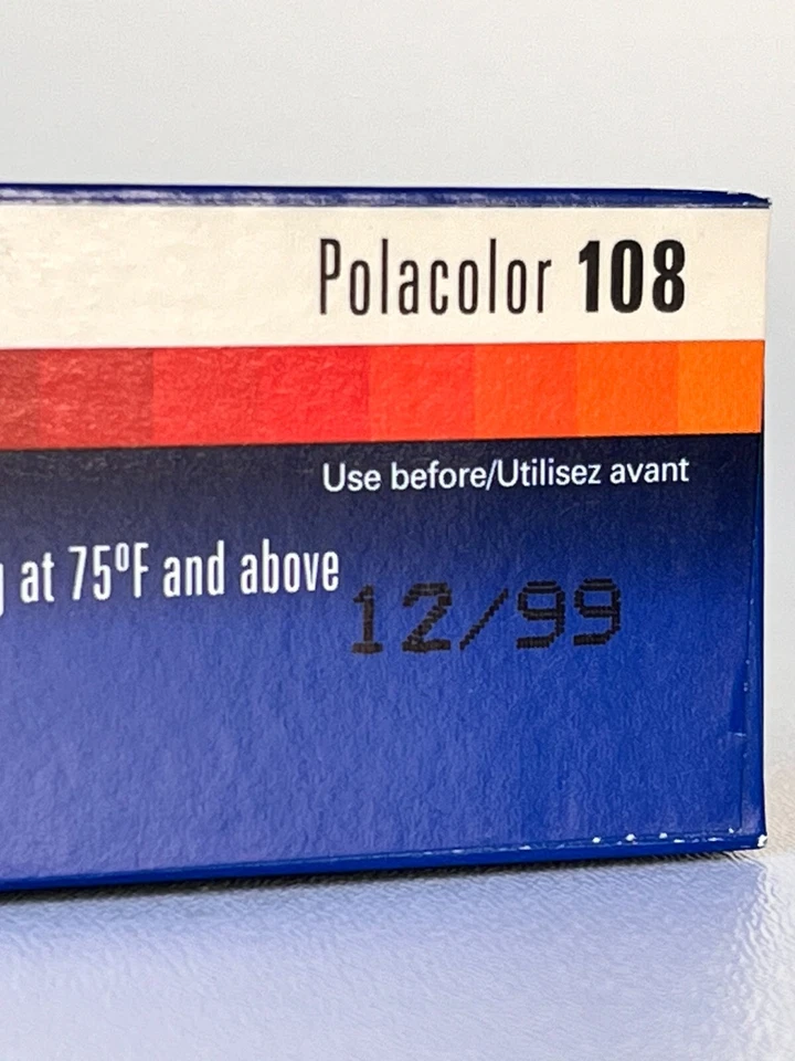 POLAROID 108 FILM - SINGLE PACK (10 EXPOSURES) - REFRIGERATED SINCE NEW - Image 4 of 4