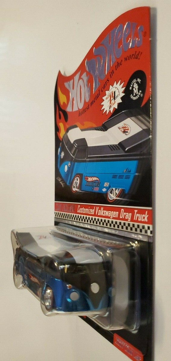 hot wheels club exclusive customized volkswagen drag truck # 01586