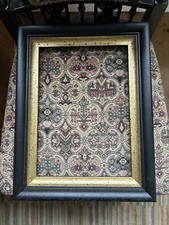 Waxed black and gold picture frame,framing service made to order all sizes