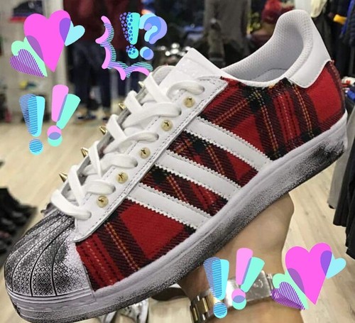 ADIDAS SUPERSTAR BOUNCE Sneaker uomo corallo tessuto | Quellogiusto Shop  online