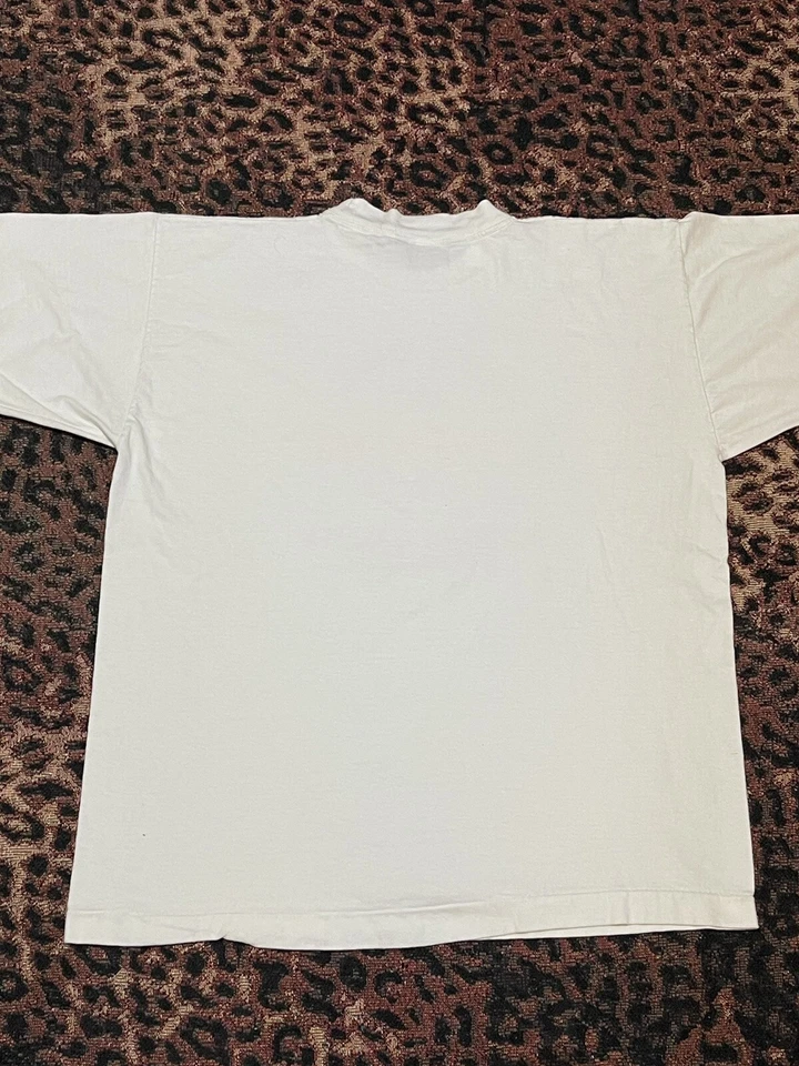 Vintage 1987 87 Run DMC Beastie Boys Licensed To Ill Adidas Tour Rap Tee Large L - Image 4 of 4