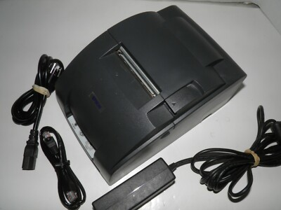 EPSON TM-U220B M188B Dot Matrix Kitchen POS Receipt Printer Serial Bundle