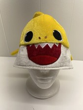 New Baby Shark Hat Costume Accessory Pink Fong Yellow