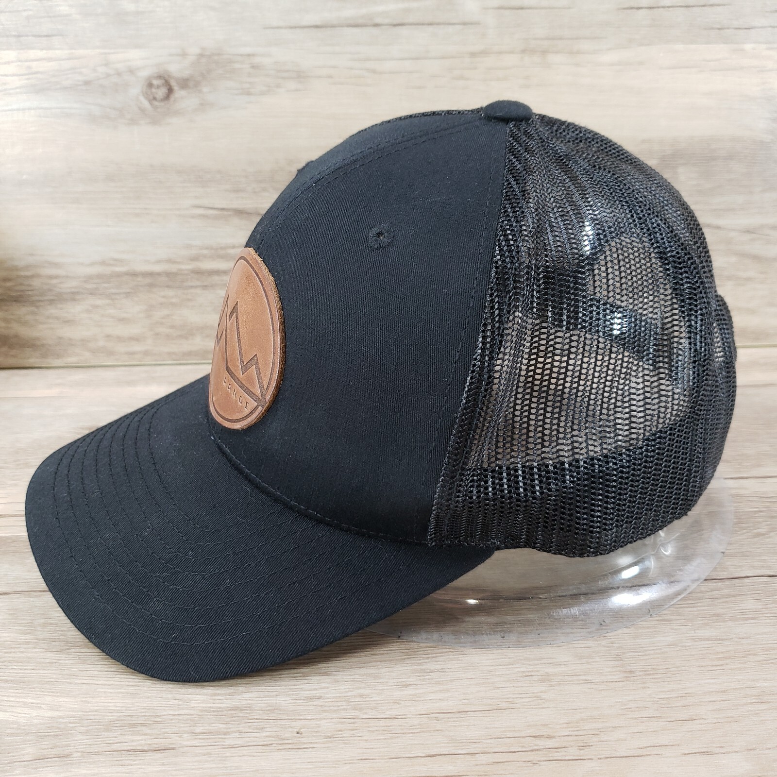 Mountain Range Logo Patch Hat Cap Snapback Black … - image 5