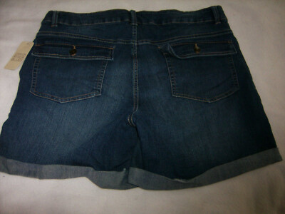 Ladies Denim Shorts Size 14 Canyon River Blues NEW
