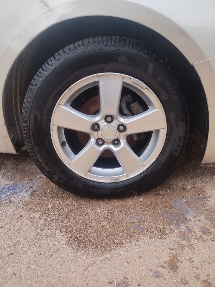 Basically New Tire BoughtFrom Discount Tires Set Of 4 Wheels 300 OBO W/CERT. - Image 2 of 4