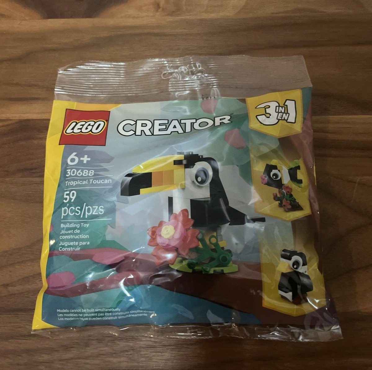 LEGO 30688 Tropical Toucan Creater 3 in 1 New & Sealed Set GWP