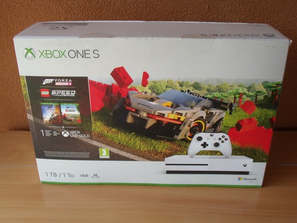 Consola XBOX ONE S 1TB FORZA HORIZON 4 + LEGO SPEED CHAMPIONS Paquete - Totalmente Nueva
