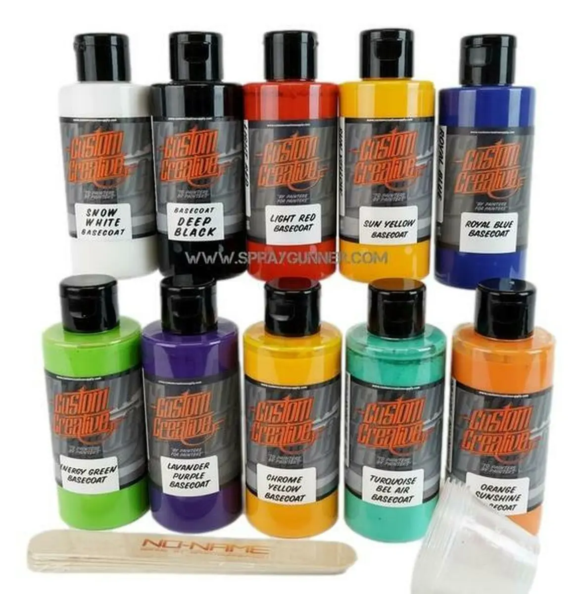 Custom Creative Solvent-Based automotive grade paints for airbrush