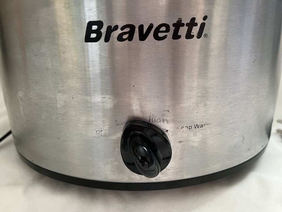 BRAVETTI CrockPot 4 Quart Slow Cooker Black (KC241B). eBay