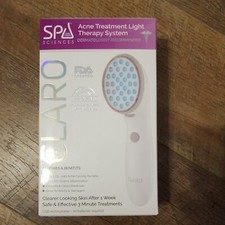 Spa Sciences Claro Acne Treatment Light Therapy System w/ Red  Blue LED Heads