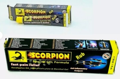 Arthritis Cream Rheumatoid Join Muscle Rub Scorpion Venom Oitments 30 ml -UK