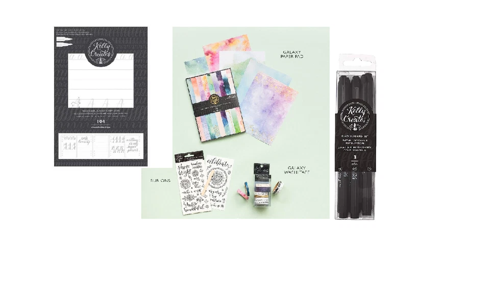 Kelly Creates Galaxy Lettering Craft Set New 656932 - Image 2 of 4