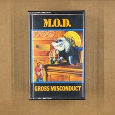 METHOD OF DESTRUCITON Cassette Tape 80s Metal Thrash Punk GROSS MISCONDUCT MOD