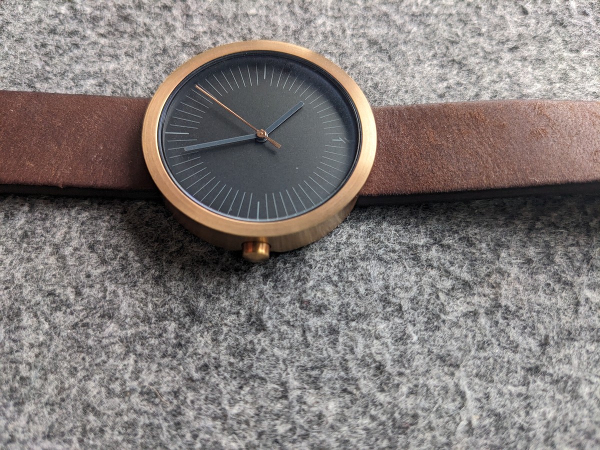 Minimalist Watch Simpl Amber Series (Amber Brown) 39mm UK