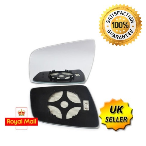 Left Passenger Side Heated Wing Door Mirror Glass for VAUXHALL ZAFIRA