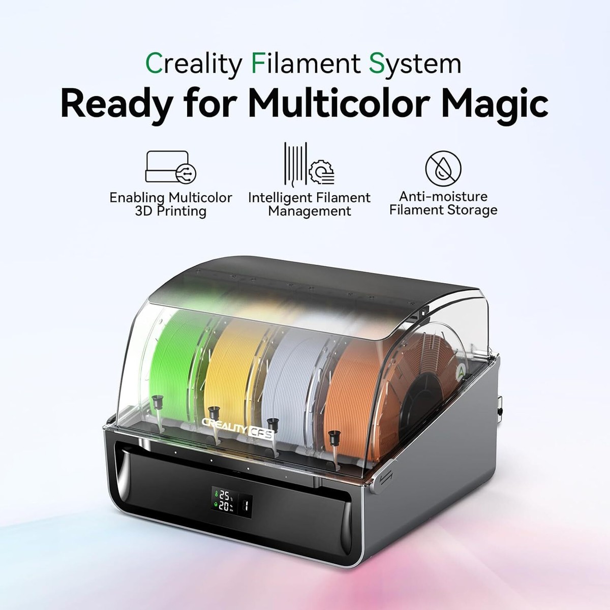 Creality CFS Filament System and K1 Series CFS Multi-Color Upgrade