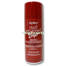 Demert Nail Enamel Dryer Spray 7.5oz for Quick Dry Nail Polish