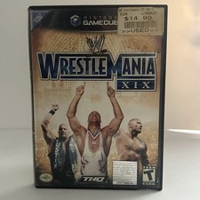 WWE WrestleMania XIX Nintendo GameCube Complete with Manual