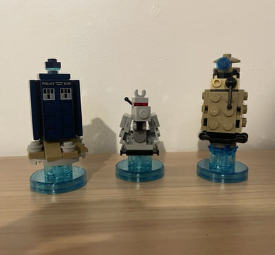 LEGO Dimensions 71238 & 71204 Doctor Who Vehicles