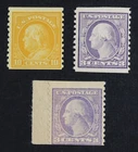 CKStamps: US Stamps Collection Scott#493 497 Mint NH OG #494 H OG Paste-Up