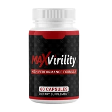 Max Virility Male Health Pills to Boost Stamina & Energy Levels 60ct
