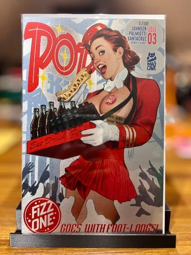 EMBOSSED METAL Pop Kill #3 Adam Hughes LTD #7/25 MadCave Exclusive NM+