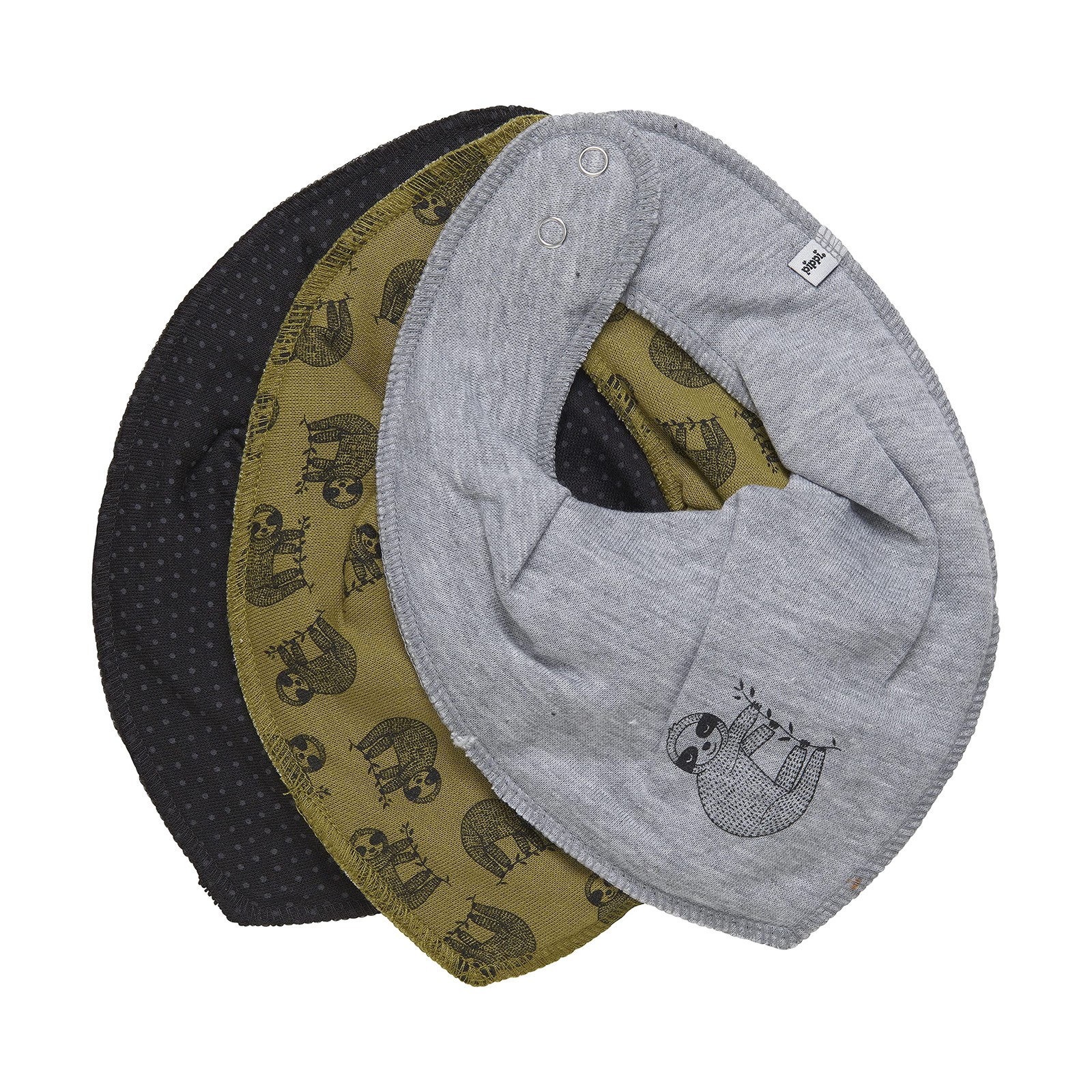 Bavoir triangulaire unisexe bébé absorbant et bavoir bandana taille unique