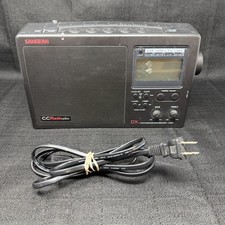 Sangean CC Radio Plus DX AM/FM Weather Band Receiver + Alert FOR PARTS Read