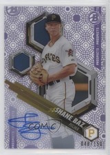 2018 Bowman High Tek Prospects Purple Rainbow Diffractor /150 Shane Baz Auto uk2