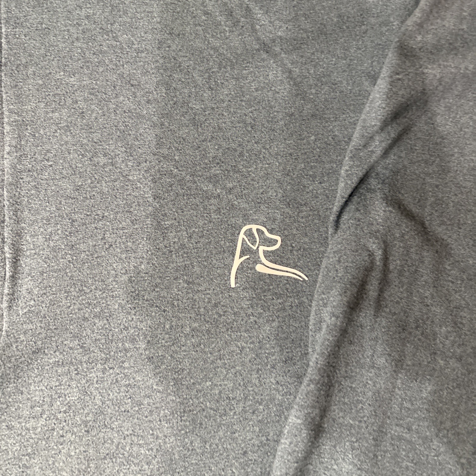 Rhoback Gray Performance 1/4 Zip Pullover Golf Sh… - image 3