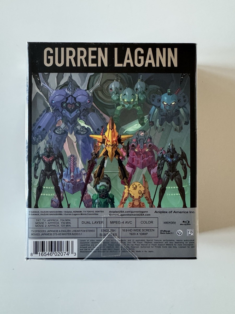 Gurren Lagann Complete Box Set Blu-ray for sale online | eBay