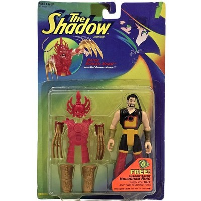BATTLE SHIWAN KHAN FIGURE 1994 THE SHADOW KENNER VINTAGE HASBRO TONKA OVP TOY