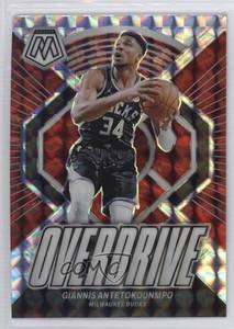 2023-24 Panini Mosaic Overdrive Giannis Antetokounmpo #15