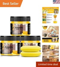 3 PCS Beeswax Furniture Polish - Safe, Chemical-Free  Deep Conditioning Formula