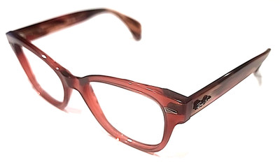 Ray Ban RB0880S 6639/AF No Lenses Red Sunglasses Frame 52-19 145