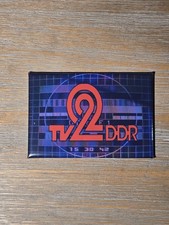 DFF2 TV 2 DDR Magnet K&uuml;hlschrankmagnet