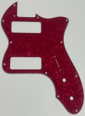 For Fit Fender Telecaster '72 Thinline P90 Style Guitar Pickguard Red Pearl
