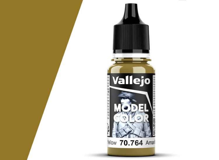 Vallejo VA764 18ml - Model Color - Military Yellow (125)