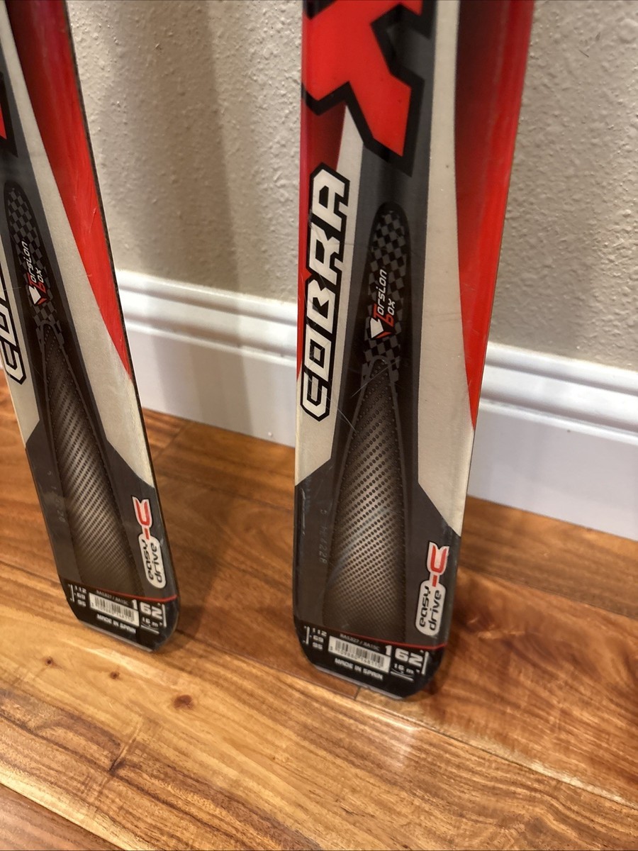 Rossignol Cobra X 162 Cm Snow Skis With Bindings Made In Spain | eBay