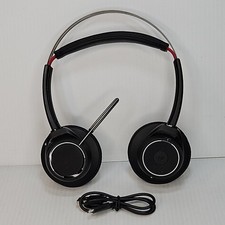 Plantronics Voyager Focus B825 Wireless Bluetooth Headset Only W/ Charging Cable